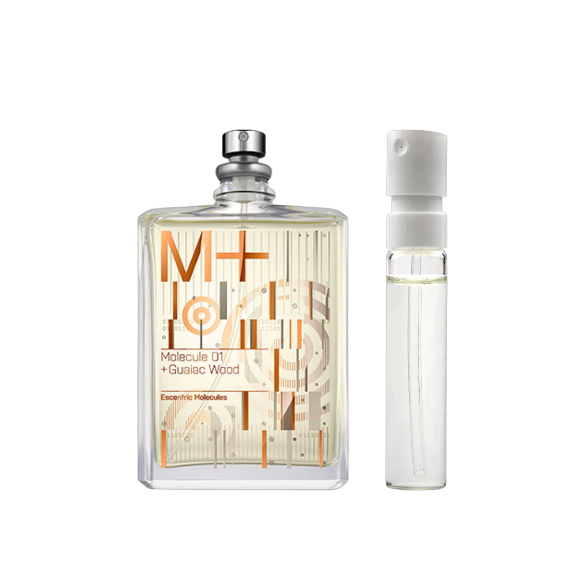 Escentric Molecules - Molecule 01 + Guaiac Wood - muestra