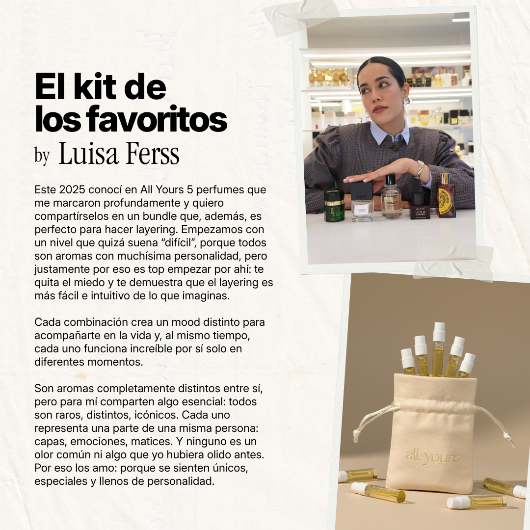 Kit de Muestras x Luisa Ferss