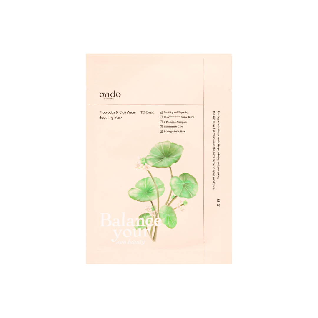 TO-DAK Probiotics &amp; Cica Water Soothing Mask